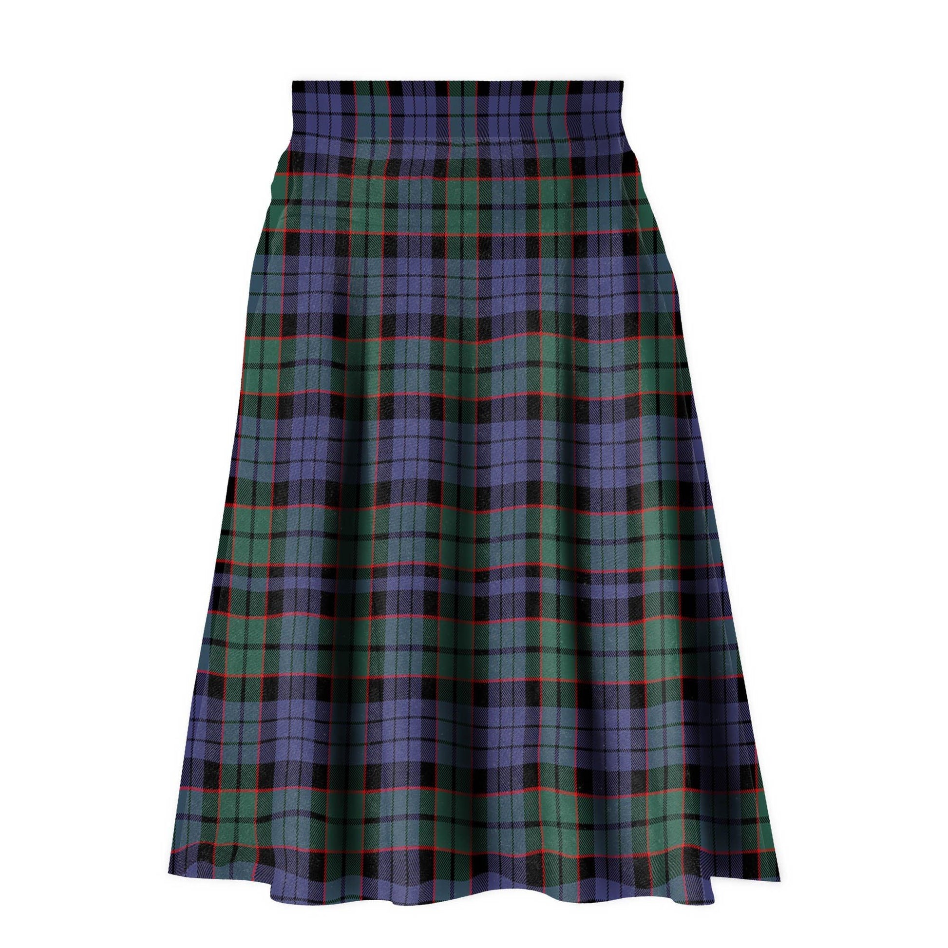 Fletcher Modern Tartan Plaid Ladies Skirt