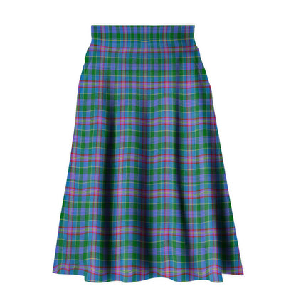 Pitcairn Hunting Tartan Plaid Ladies Skirt