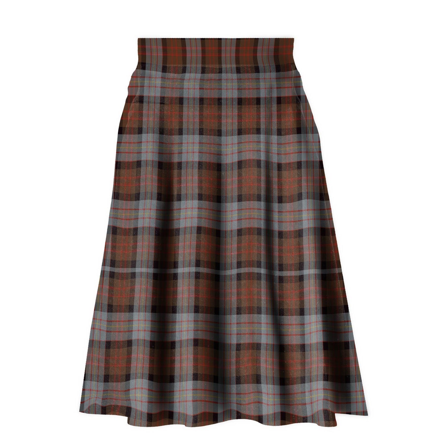 Cameron of Erracht Weathered Tartan Plaid Ladies Skirt