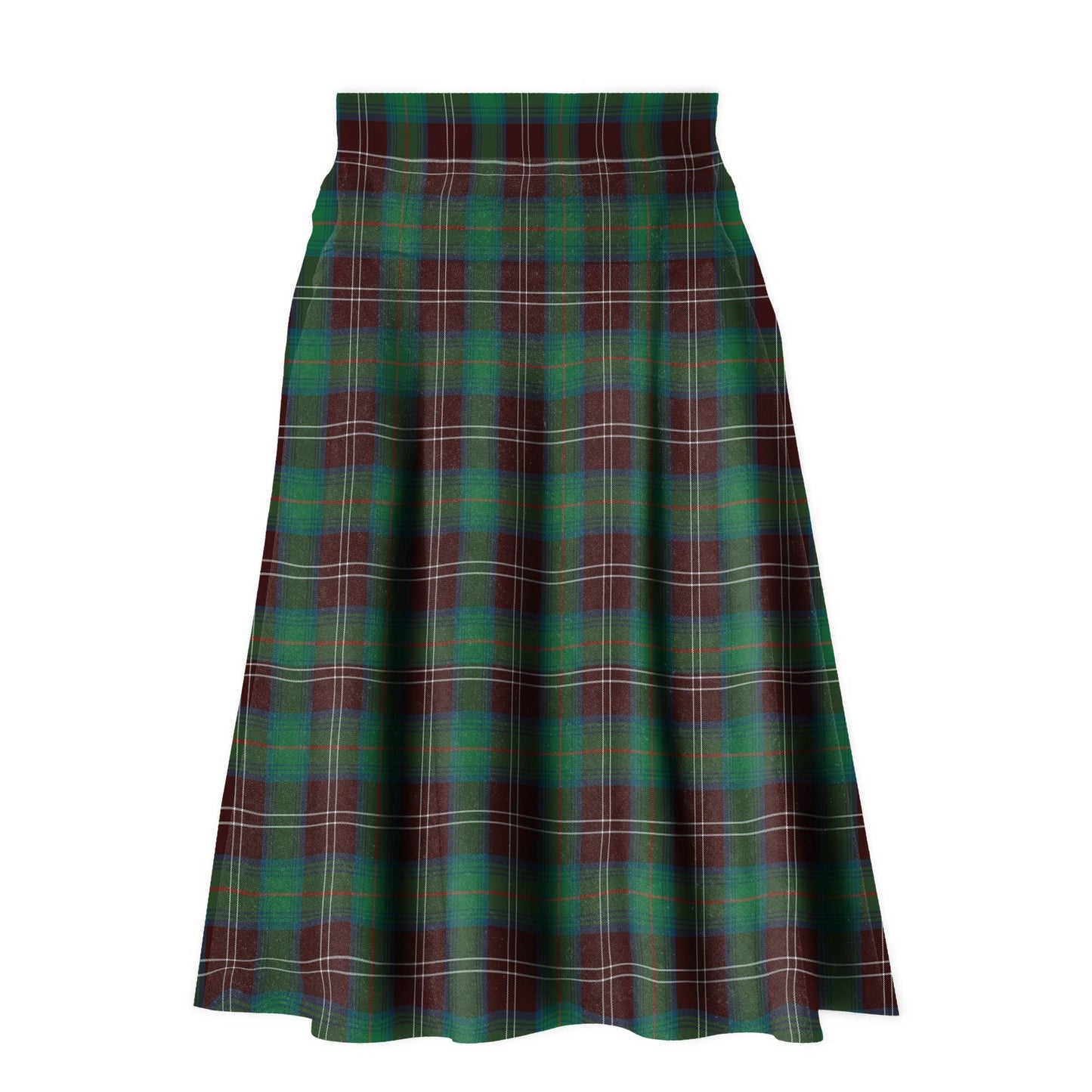 Chisholm Hunting Ancient Tartan Plaid Ladies Skirt