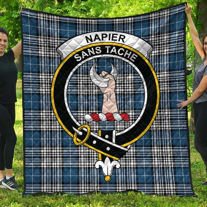 Napier Modern Tartan Crest Quilt