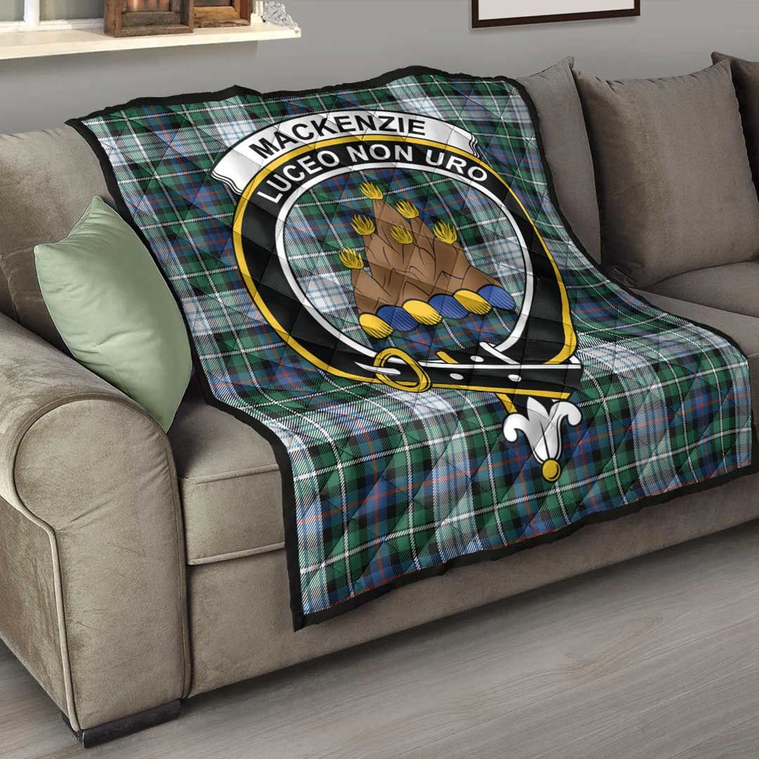 MacKenzie Dress Ancient Tartan Crest Quilt