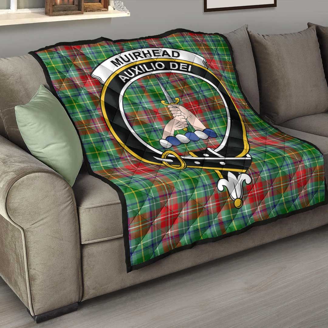 Muirhead Tartan Crest Quilt