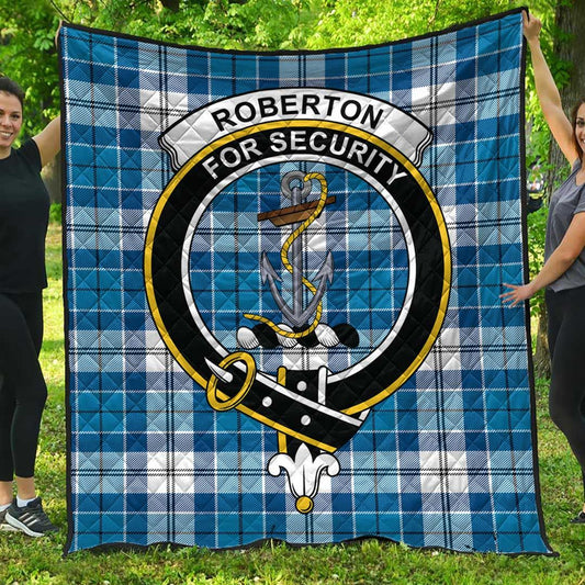 Roberton Tartan Crest Quilt