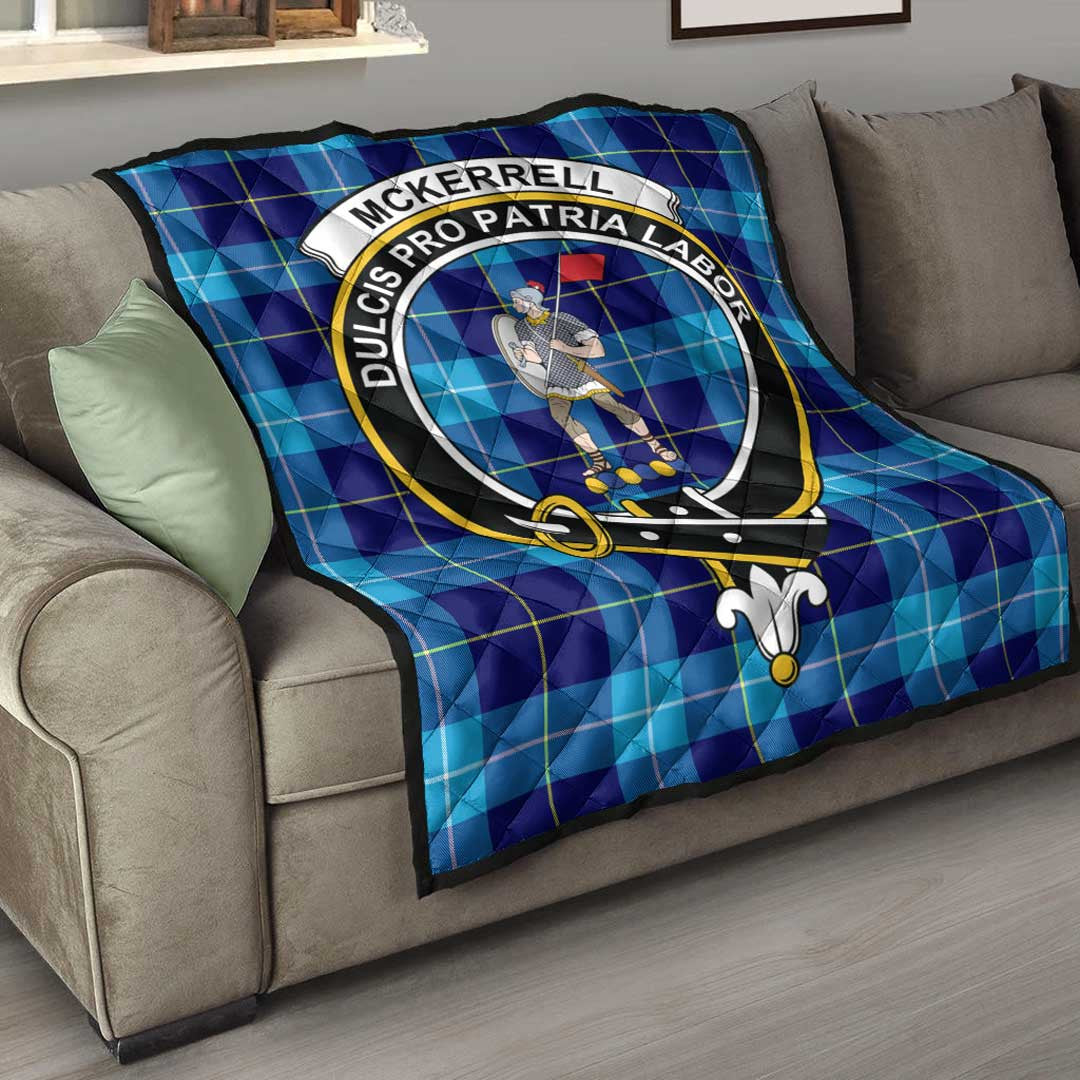 McKerrell Tartan Crest Quilt