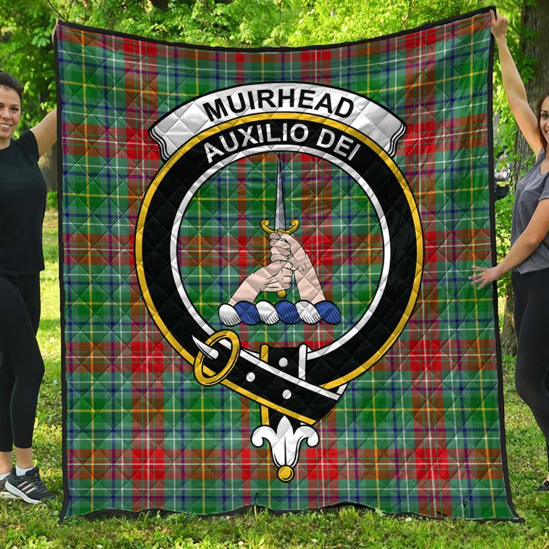 Muirhead Tartan Crest Quilt