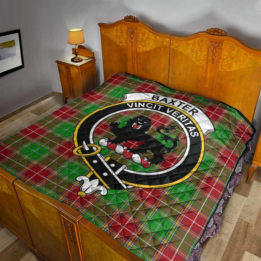 Baxter Tartan Crest Quilt