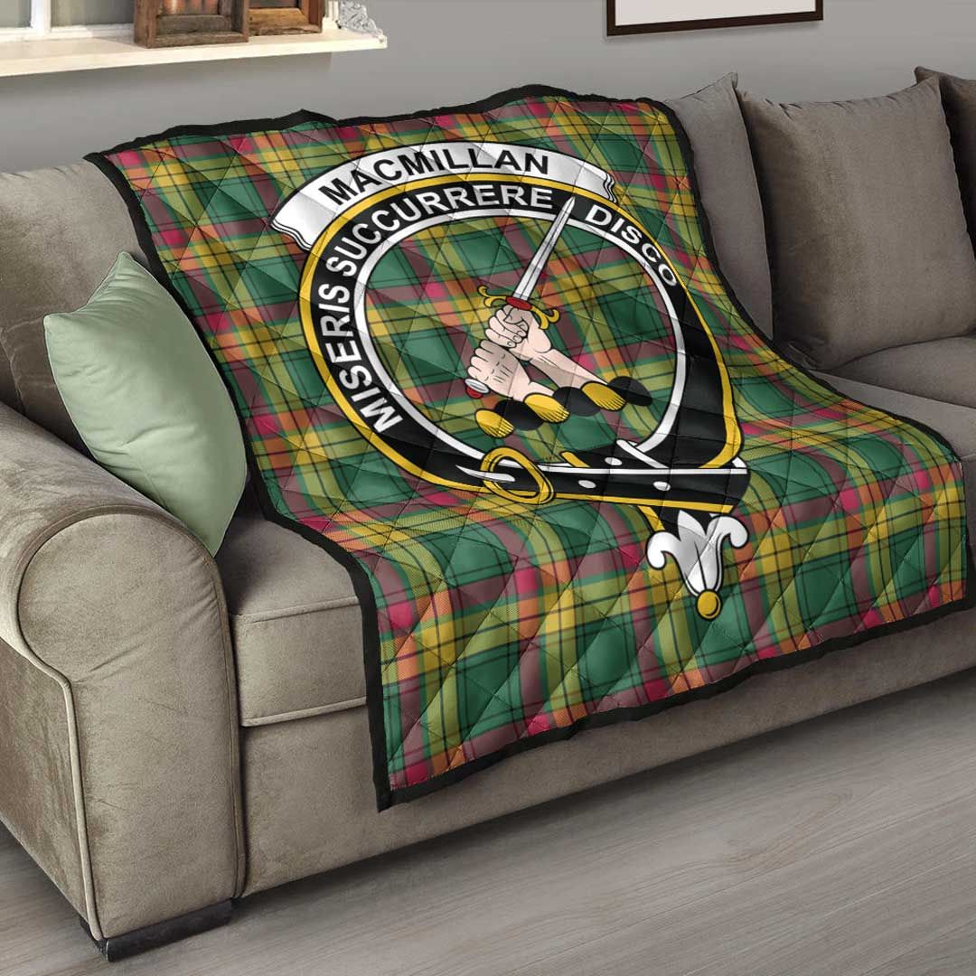 MacMillan Old Ancient Tartan Crest Quilt