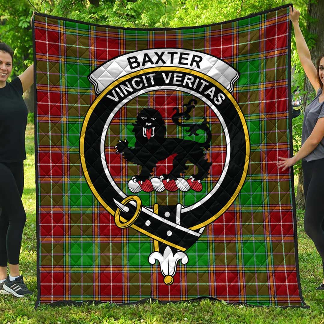 Baxter Tartan Crest Quilt