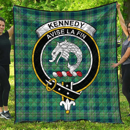 Kennedy Ancient Tartan Crest Quilt