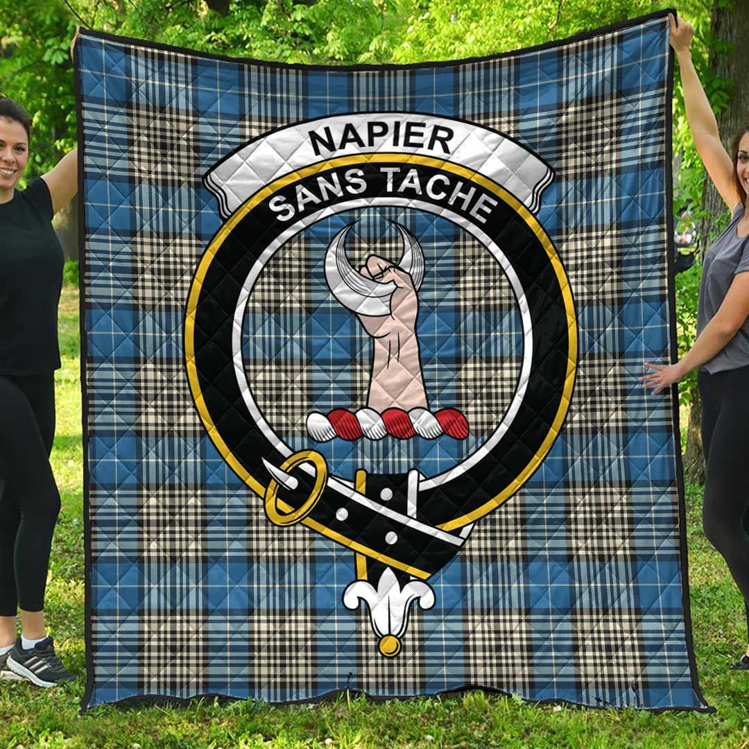 Napier Ancient Tartan Crest Quilt