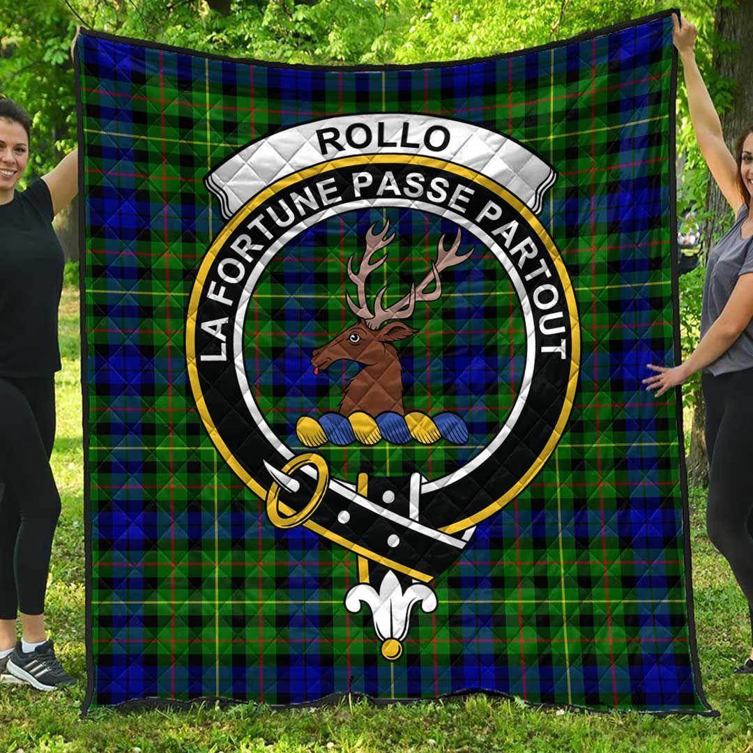 Rollo Modern Tartan Crest Quilt