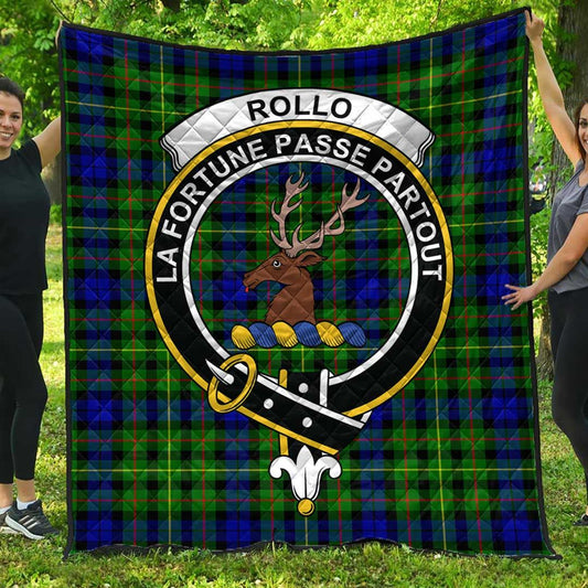 Rollo Modern Tartan Crest Quilt