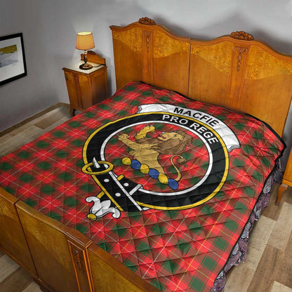 MacFie Tartan Crest Quilt