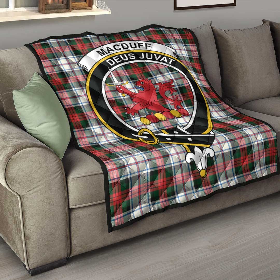 MacDuff Dress Modern Tartan Crest Quilt