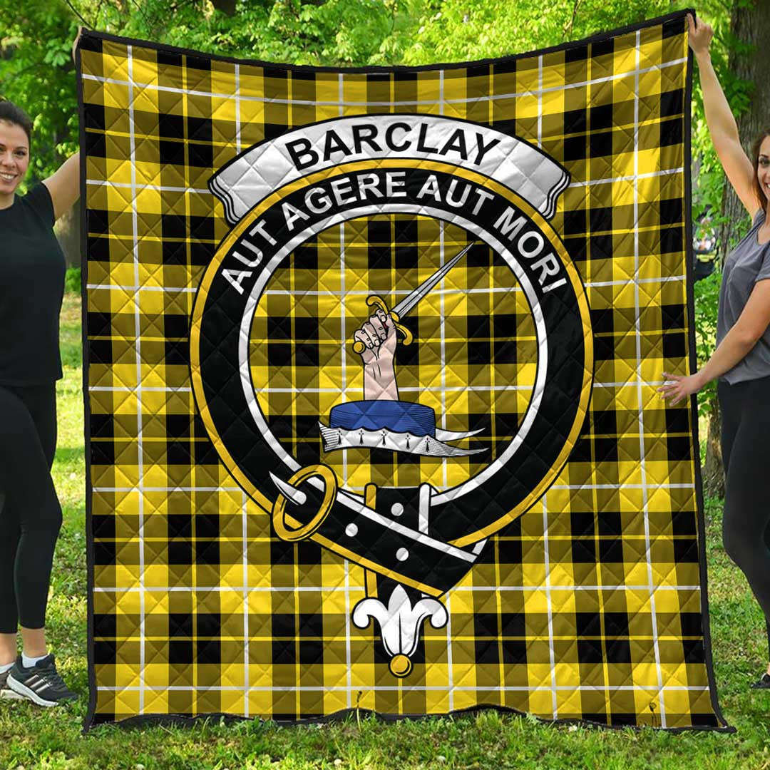 Barclay Dress Modern Tartan Crest Quilt