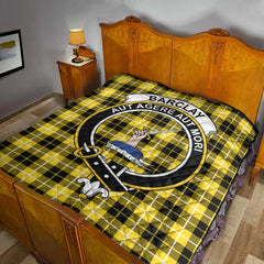 Barclay Dress Modern Tartan Crest Quilt