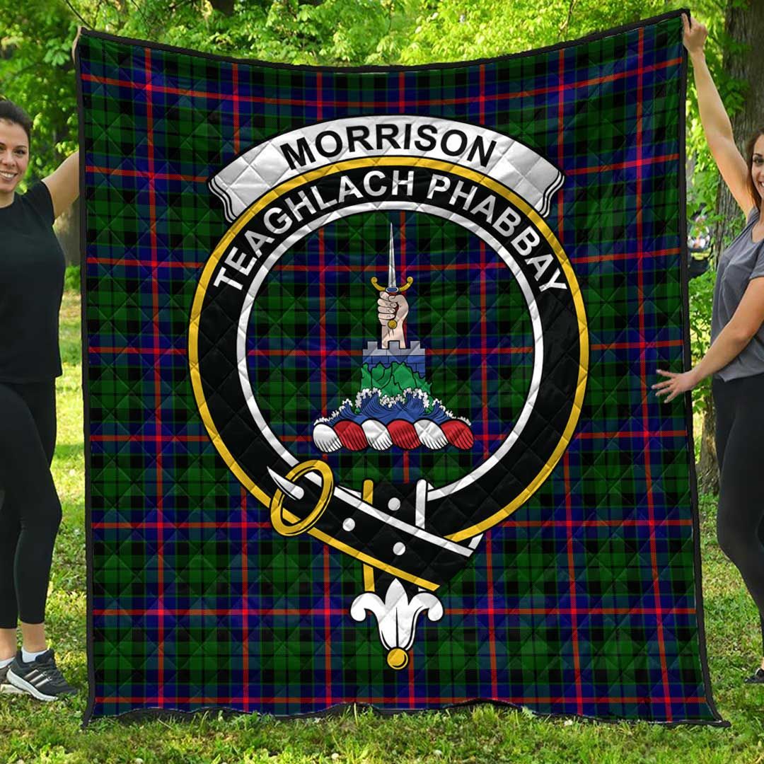 Morrison Modern Tartan Crest Quilt