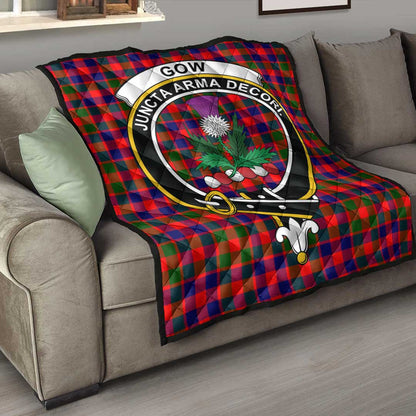 Gow Modern Tartan Crest Quilt