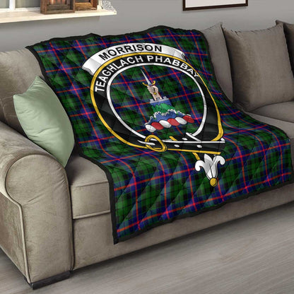 Morrison Modern Tartan Crest Quilt