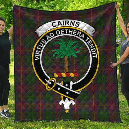 Cairns Tartan Crest Quilt