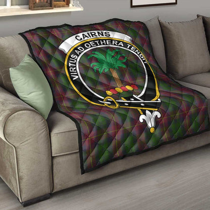 Cairns Tartan Crest Quilt