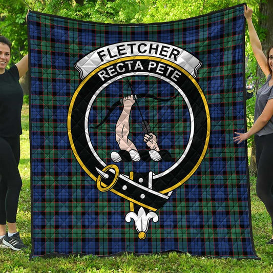 Fletcher Ancient Tartan Crest Quilt