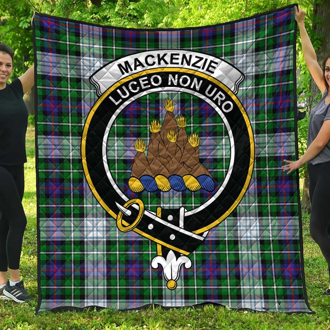 MacKenzie Dress Modern Tartan Crest Quilt