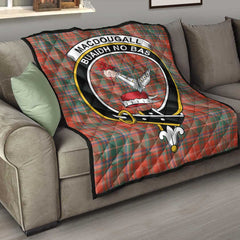 MacDougall Ancient Tartan Crest Quilt