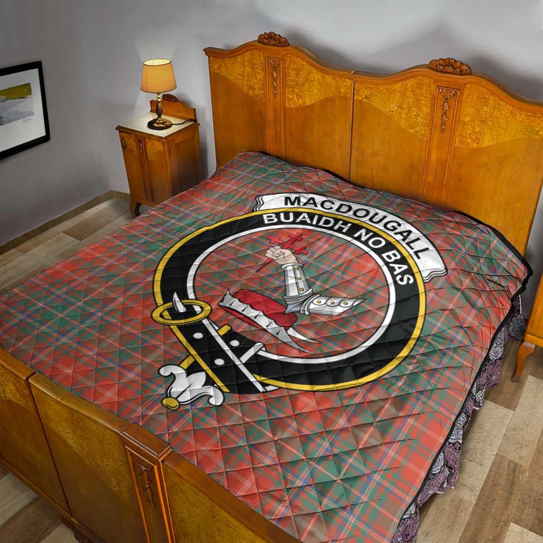 MacDougall Ancient Tartan Crest Quilt