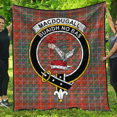 MacDougall Ancient Tartan Crest Quilt