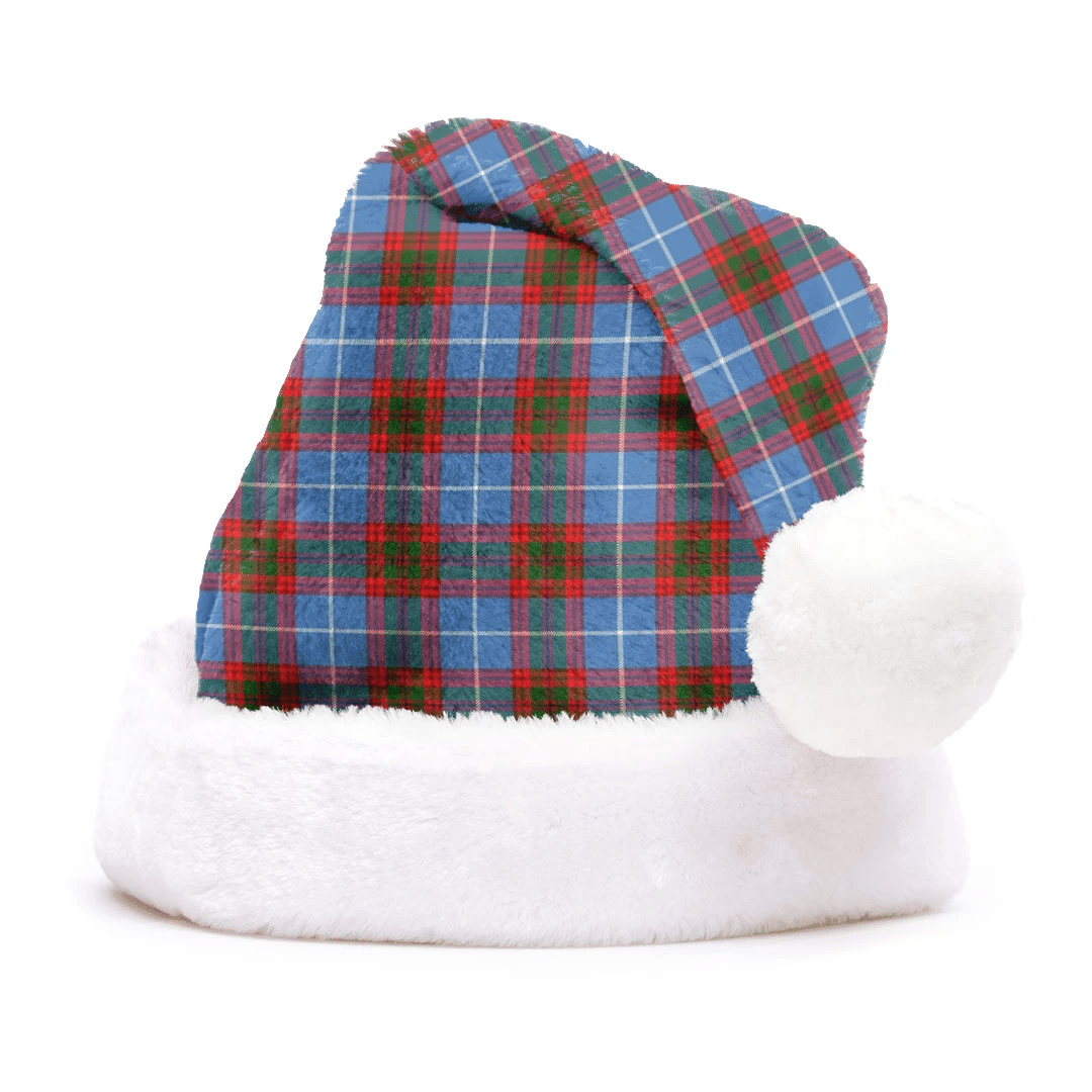 Edinburgh District Tartan Plaid Christmas Hat