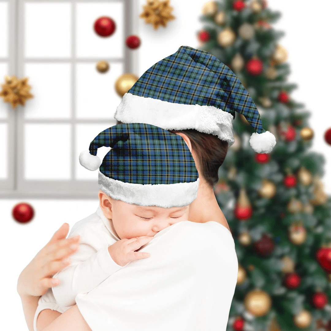 Weir Ancient Tartan Plaid Christmas Hat