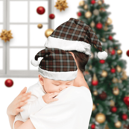 MacRae Hunting Weathered Tartan Plaid Christmas Hat