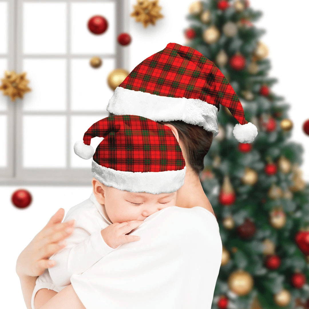 Maxwell Modern Tartan Plaid Christmas Hat