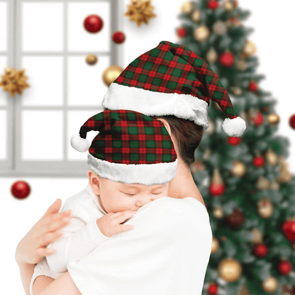 Stewart Atholl Modern Tartan Plaid Christmas Hat