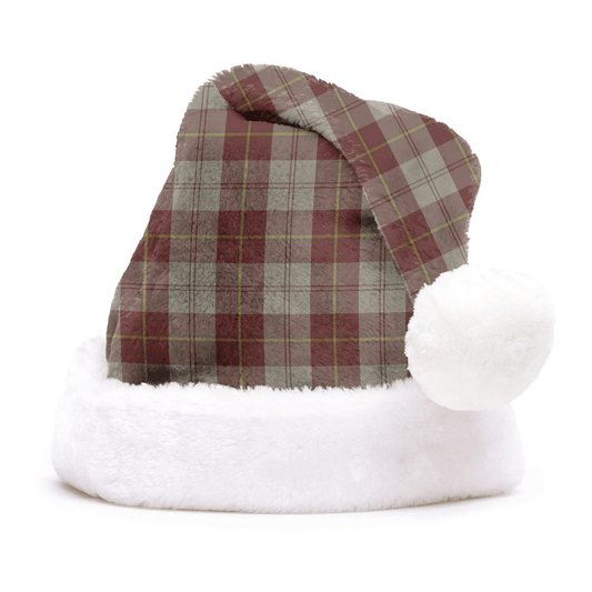 Cunningham Burgundy Dancers Tartan Plaid Christmas Hat