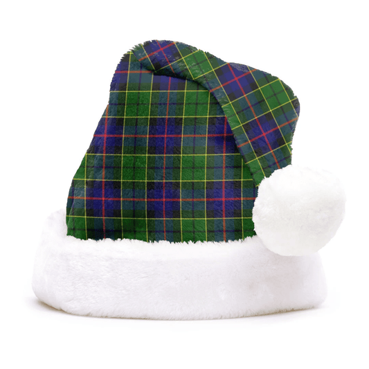 Forsyth Modern Tartan Plaid Christmas Hat