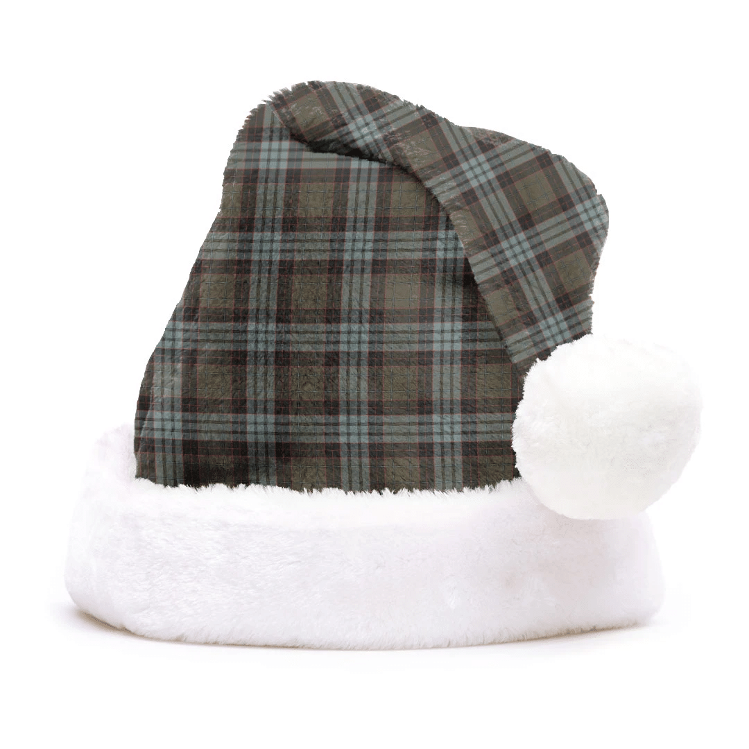 Stewart Old Weathered Tartan Plaid Christmas Hat