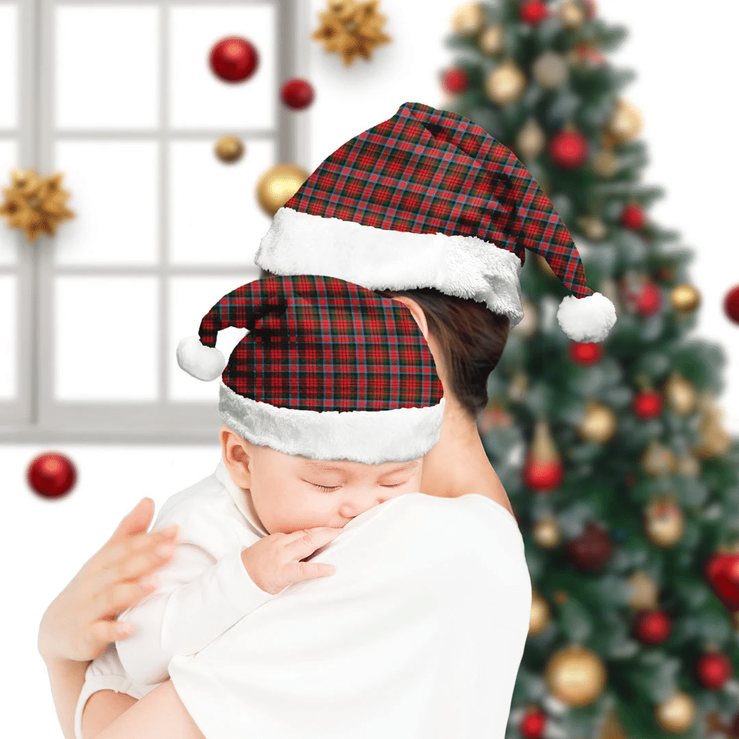 MacDuff Modern Tartan Plaid Christmas Hat