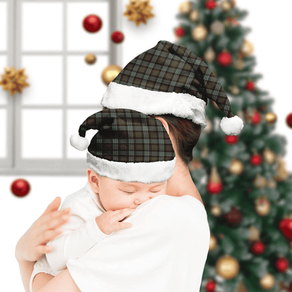 Stewart Old Weathered Tartan Plaid Christmas Hat