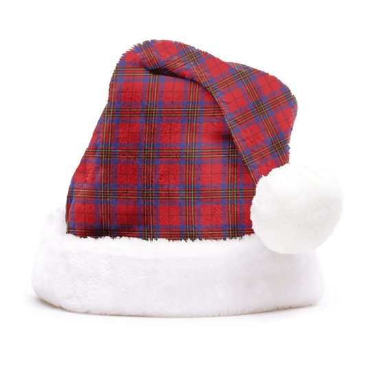 Leslie Modern Tartan Plaid Christmas Hat