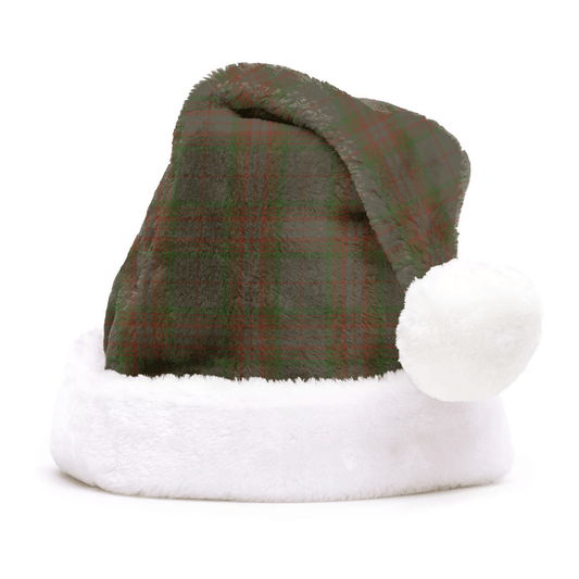 Gray Hunting Tartan Plaid Christmas Hat