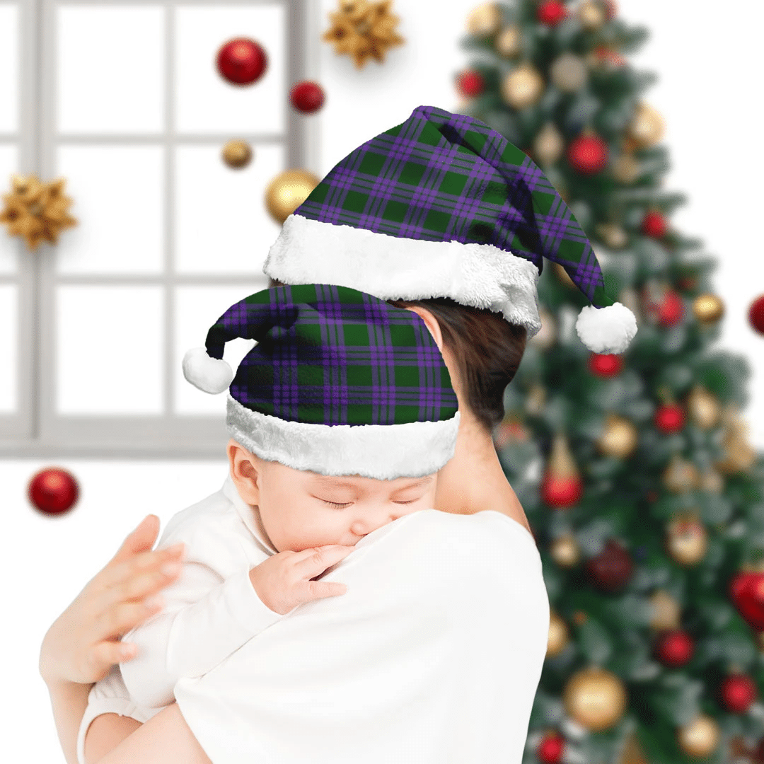 Elphinstone Tartan Plaid Christmas Hat