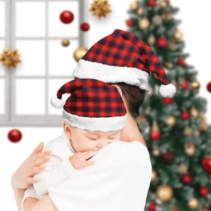 Fraser Modern Tartan Plaid Christmas Hat