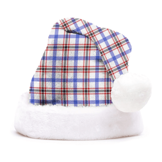 Boswell Modern Tartan Plaid Christmas Hat