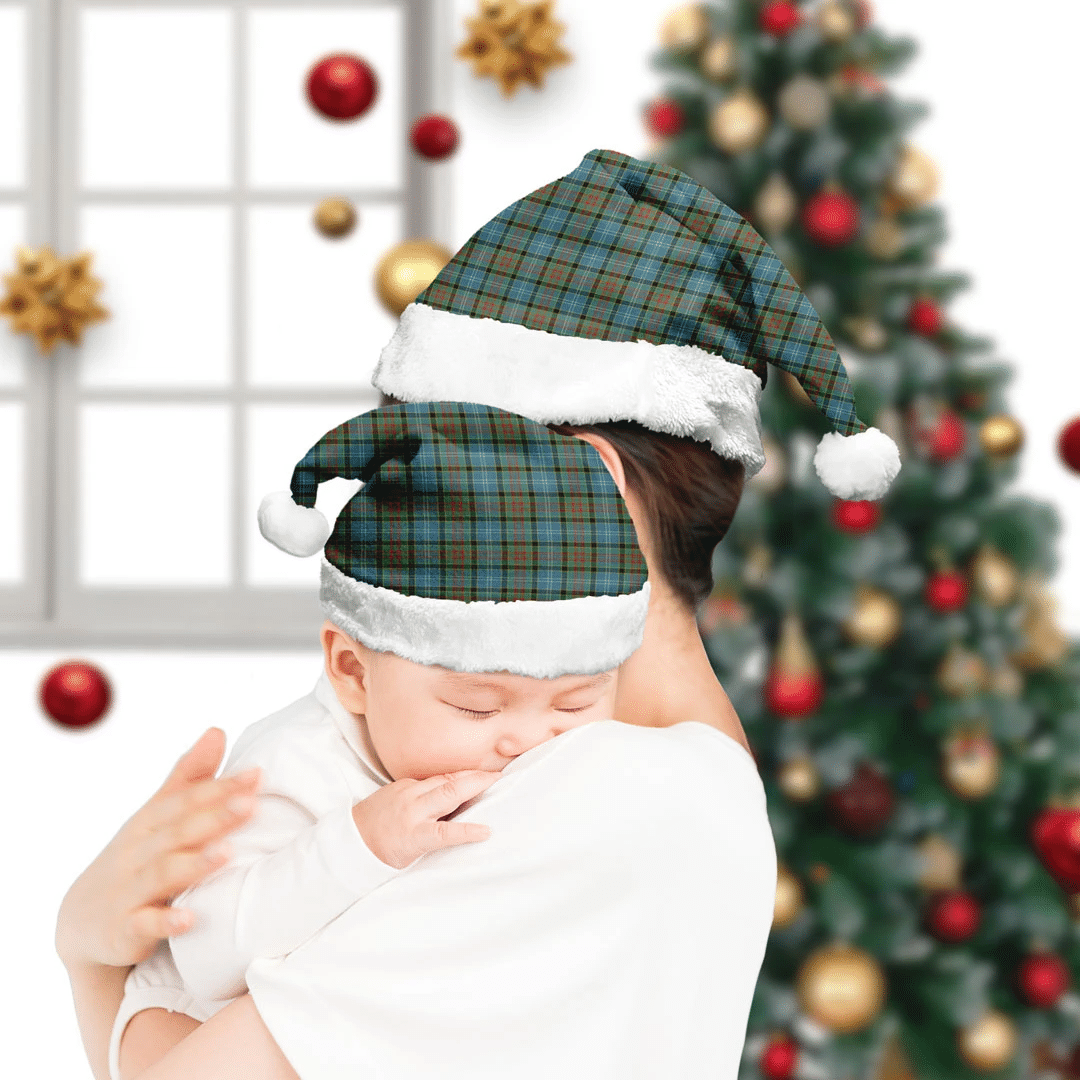 Paisley District Tartan Plaid Christmas Hat