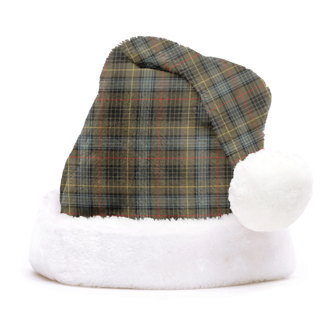 Stewart Hunting Weathered Tartan Plaid Christmas Hat