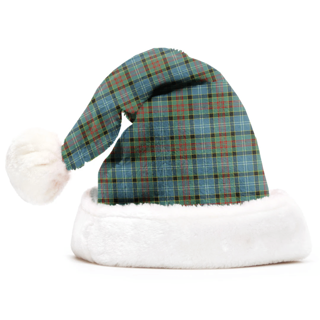 Paisley District Tartan Plaid Christmas Hat