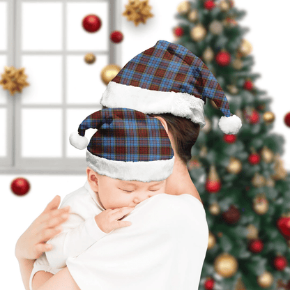 Anderson Modern Tartan Plaid Christmas Hat